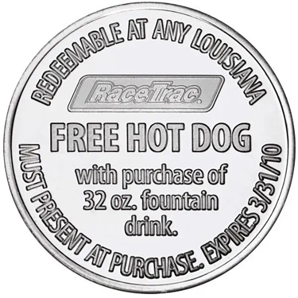 Aluminum Coin high volume - Medallion (1-1/4")