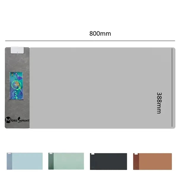Wireless Charging Mouse Pad Leather Office Gaming Desk Mat