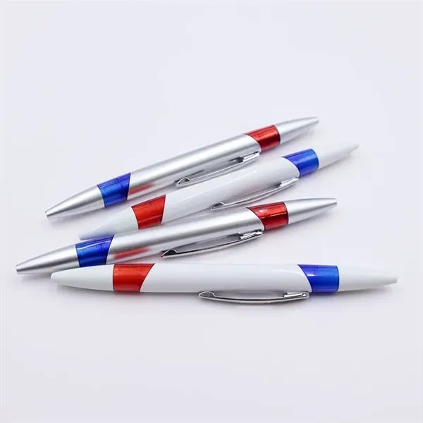 Twist Double-Sided Pen With Blue & Red Ink