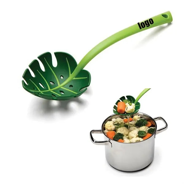 Green Leaf Oxo Pasta Spoon