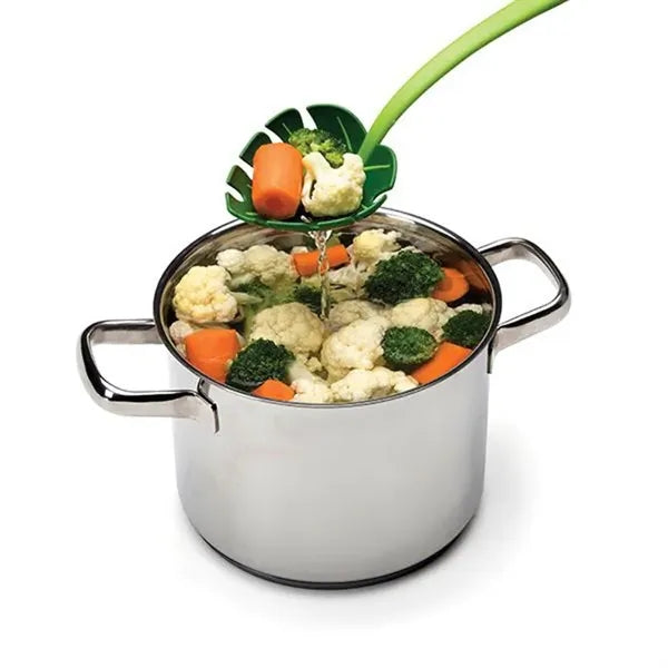 Green Leaf Oxo Pasta Spoon