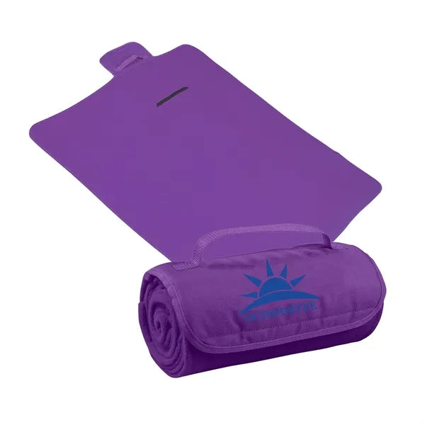 50'' x 60'' Travel Portable Roll-Up Blanket