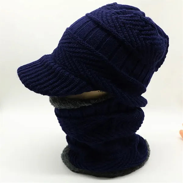 Winter Knitted Balaclava Beanie Warm Cycling Ski Hat