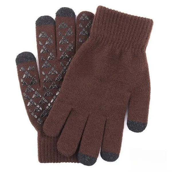 Warm Touch Screen Knitted Gloves
