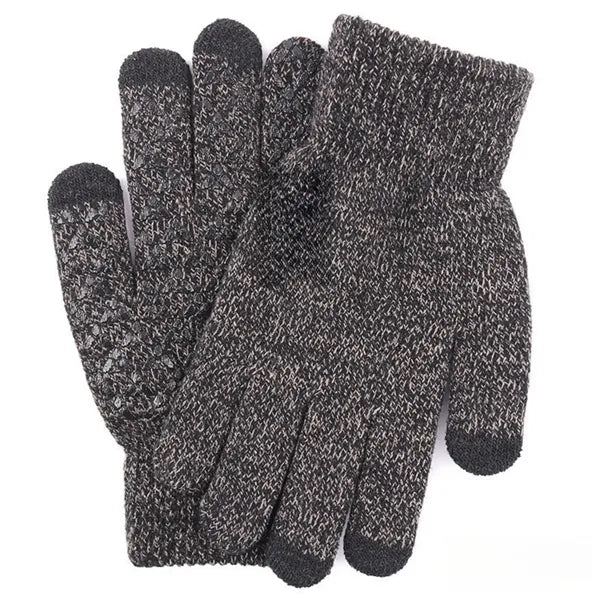 Warm Touch Screen Knitted Gloves