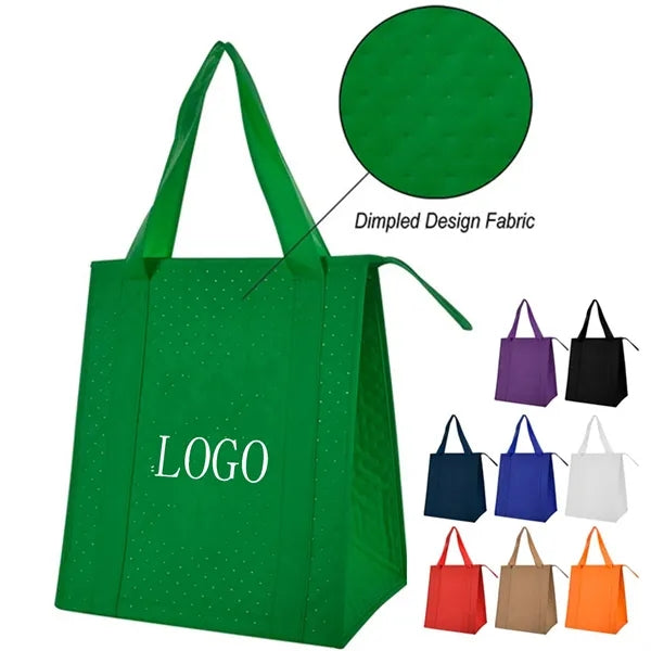 Insulated Non-Woven Lunch Cooler Bag 15"x13"