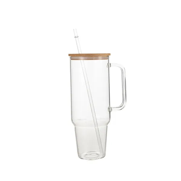 40oz Glass Car Water Bottle