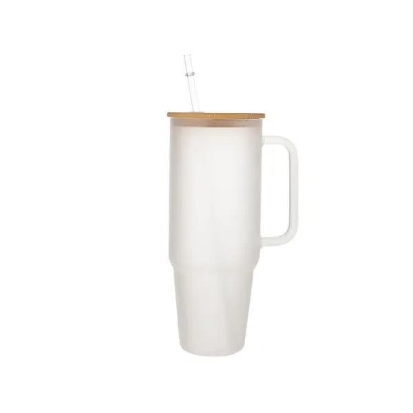 40oz Glass Car Water Bottle