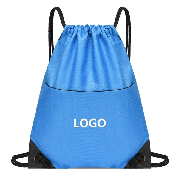 Drawstring Backpack Bag for Men Women Kids