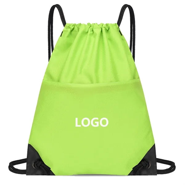 Drawstring Backpack Bag for Men Women Kids