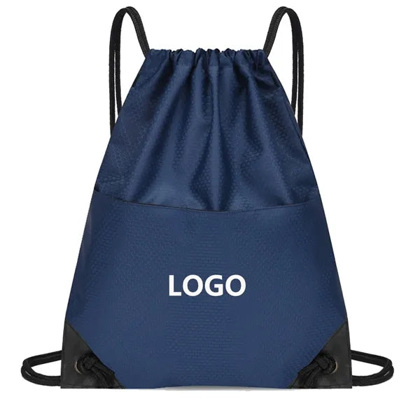 Drawstring Backpack Bag for Men Women Kids