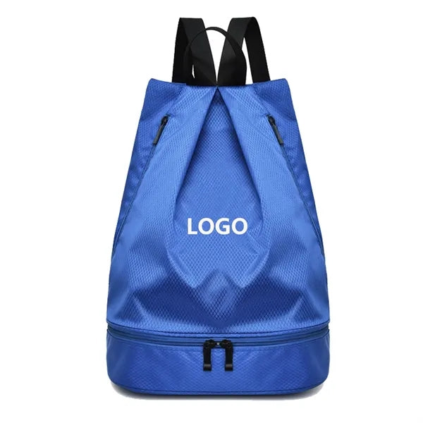 Dry-Wet Separation Drawstring Backpack