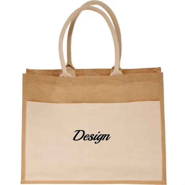 Natural Jute Tote Bag