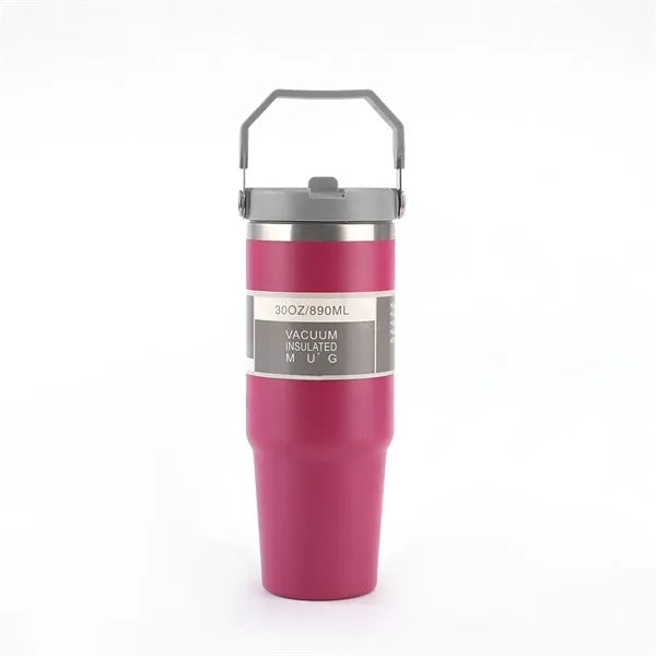30 OZ Portable Stainless Steel Water Bottle