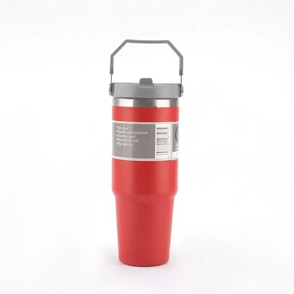 30 OZ Portable Stainless Steel Water Bottle