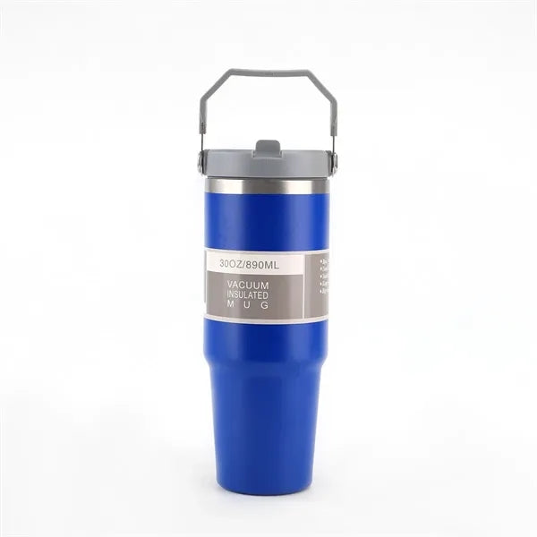 30 OZ Portable Stainless Steel Water Bottle