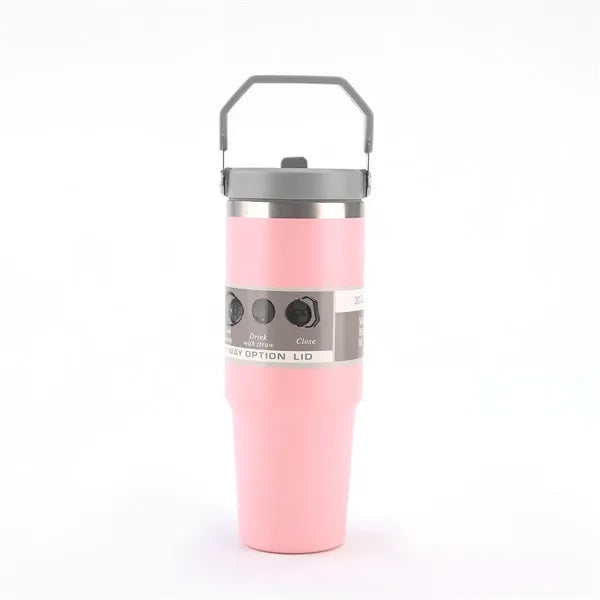 30 OZ Portable Stainless Steel Water Bottle