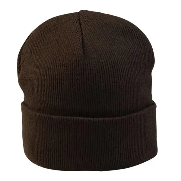 Cuffed Acrylic Winter Beanie