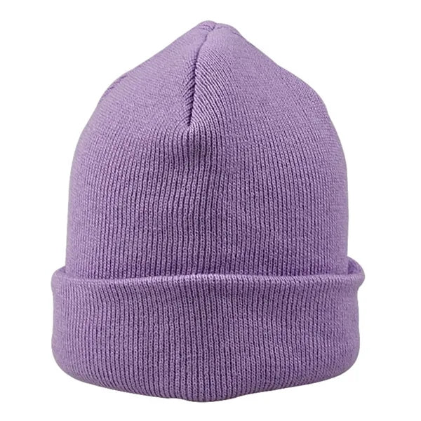 Cuffed Acrylic Winter Beanie