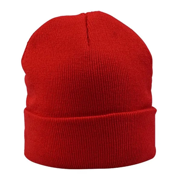Cuffed Acrylic Winter Beanie