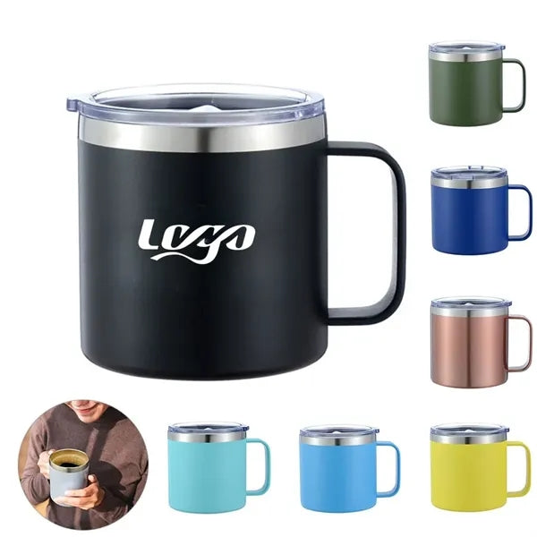 14 Oz Stainless Steel Coffee Cup