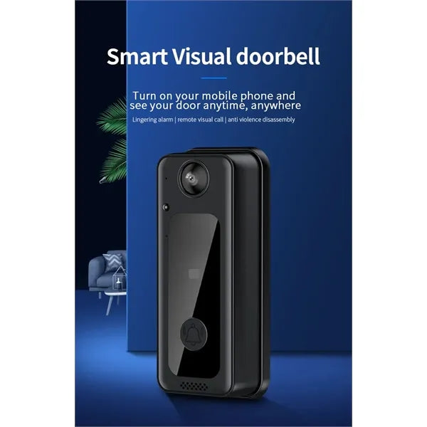Smart AI Human Detection 2 Way Audio Wifi Doorbell
