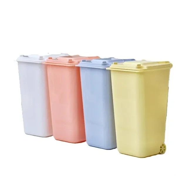 Mini Trash Bin Pen Holder