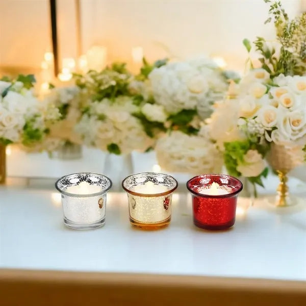 Glass Candle Holder