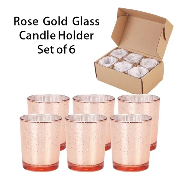 Glass Candle Holder