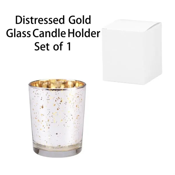 Glass Candle Holder
