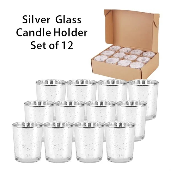 Glass Candle Holder