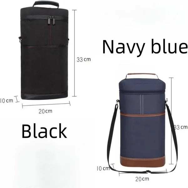 Insulated Leakproof Wine Cooler Carrier Tote Bag
