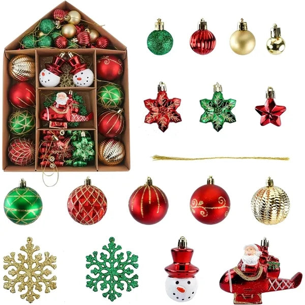 Xmas Balls Ornaments Set