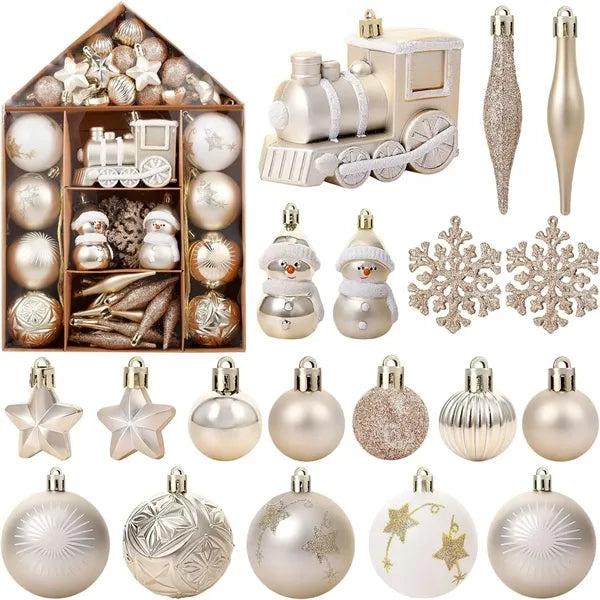 Xmas Balls Ornaments Set