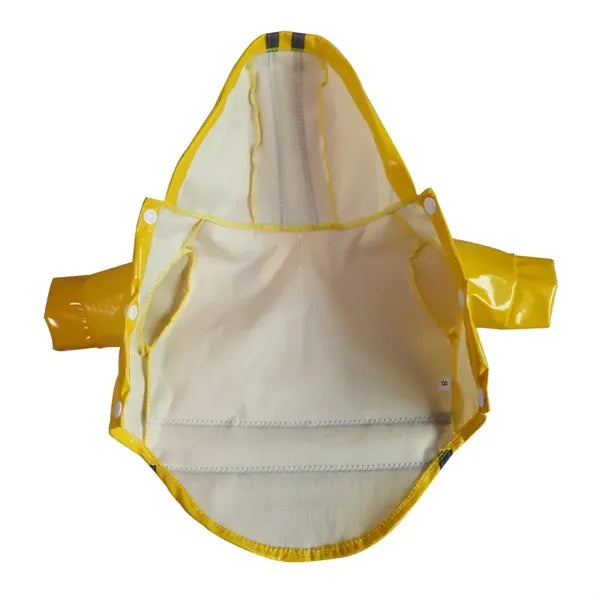 Pet Reflective Raincoat With Cap