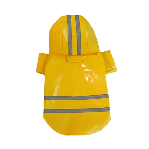 Pet Reflective Raincoat With Cap