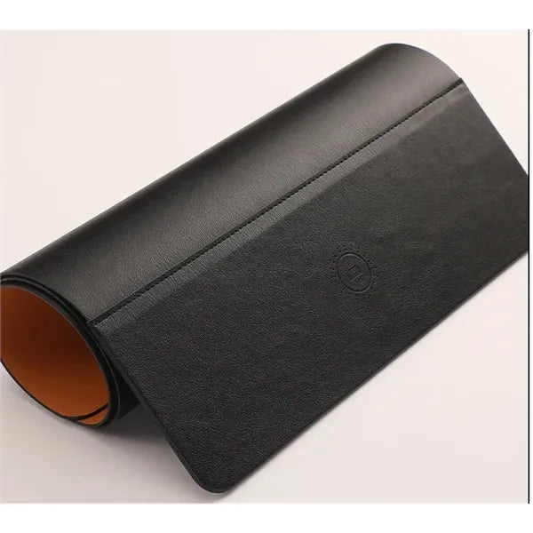 Contemporary Desk Mat W/QI Wireless Charging