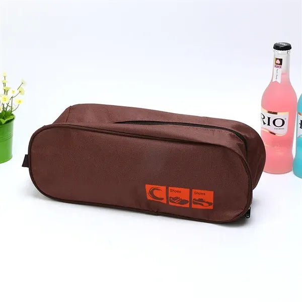 Portable shoe bag with multiple colors available