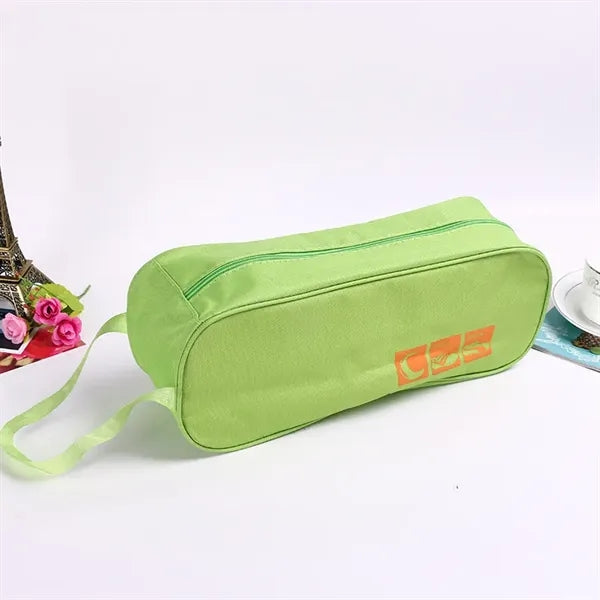 Portable shoe bag with multiple colors available