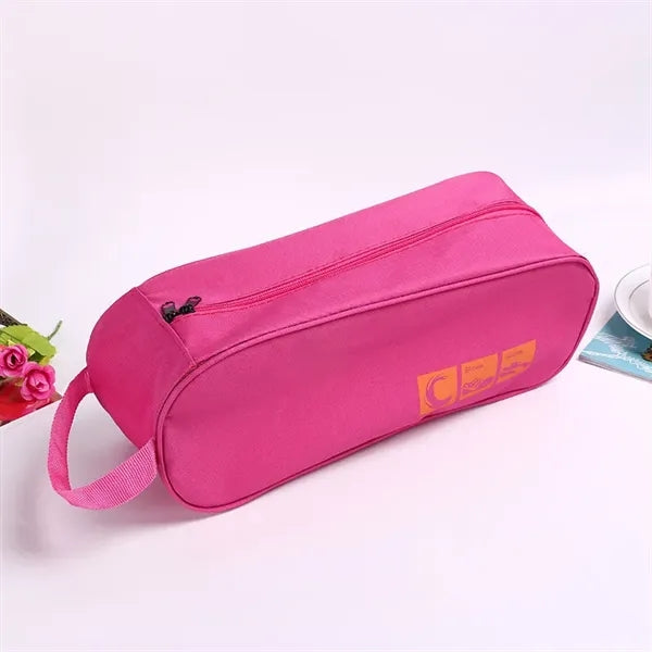 Portable shoe bag with multiple colors available