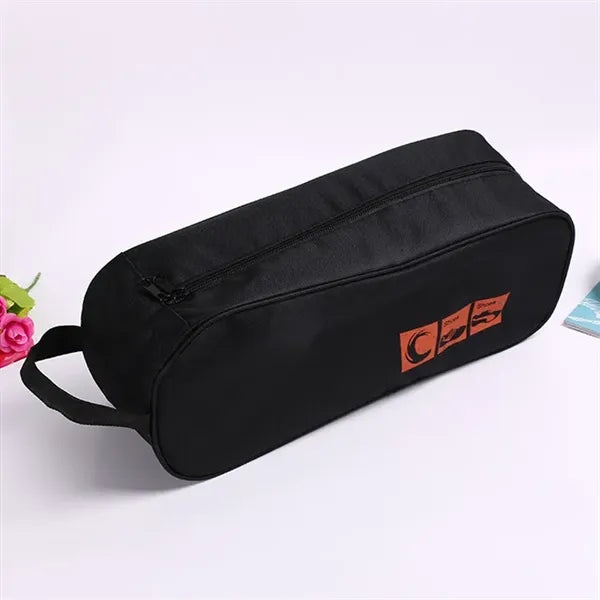 Portable shoe bag with multiple colors available