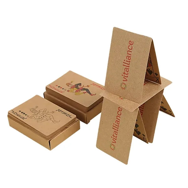 Kraft Paper Playing Cards