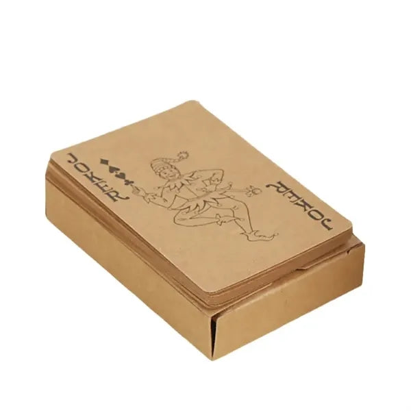 Kraft Paper Playing Cards