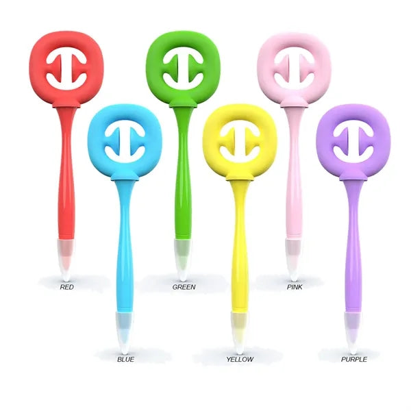 Stress Relief Silicone Fidget Snapper Pen