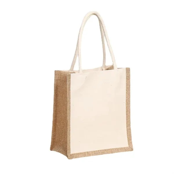 Natural Jute Tote Bag