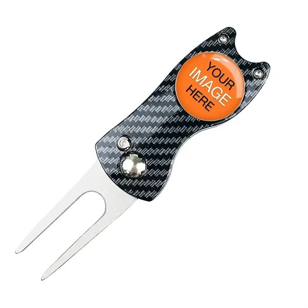 Carbon Fiber Golf Divot Repair Tool