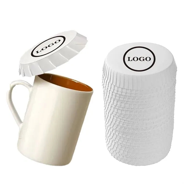 Full Size Disposable Paper Cup Cover Mug Lid