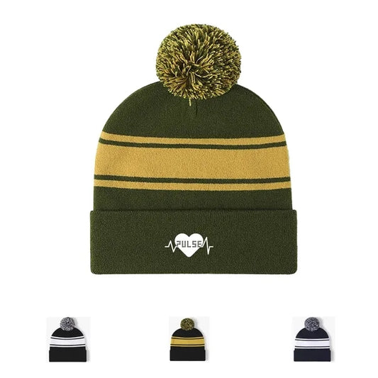 Knit Cap/Hat with Beanie