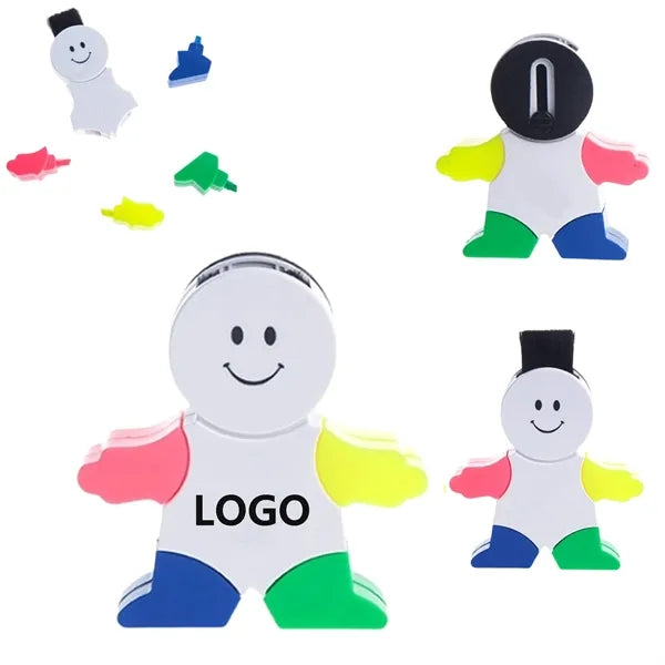 Color Figure-Shaped Highlighter for Creative Emphasis