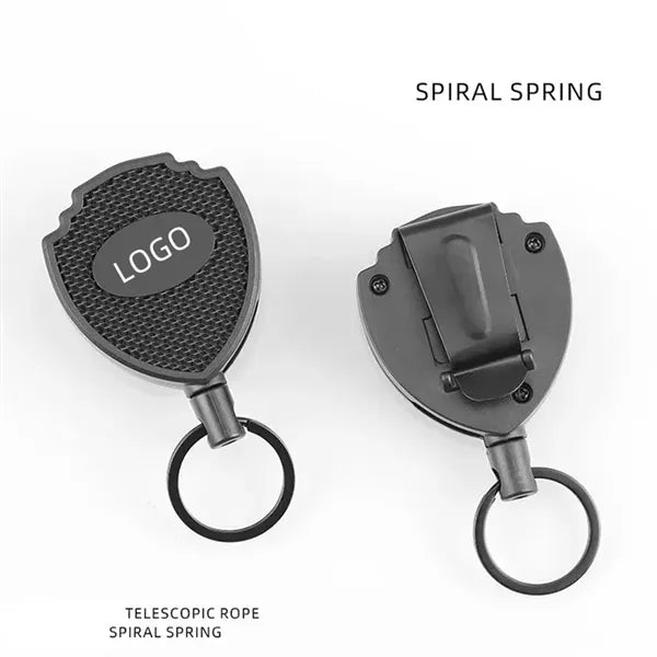 Outdoor Retractable Tactical Keychain Reel